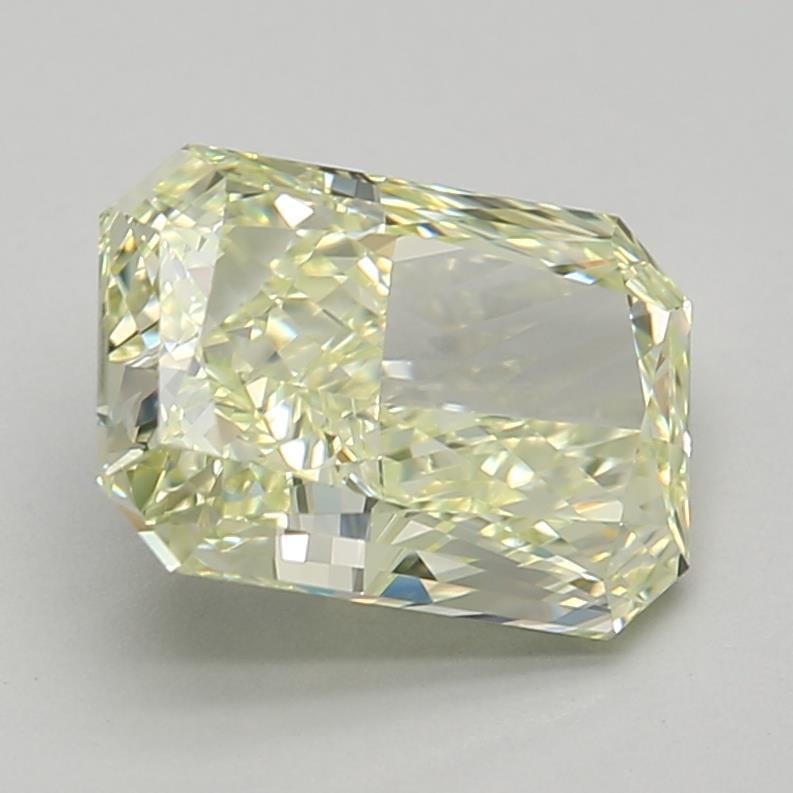 2.17 Ct. Fancy Light Greenish Yellow Radiant Lab Grown Diamond