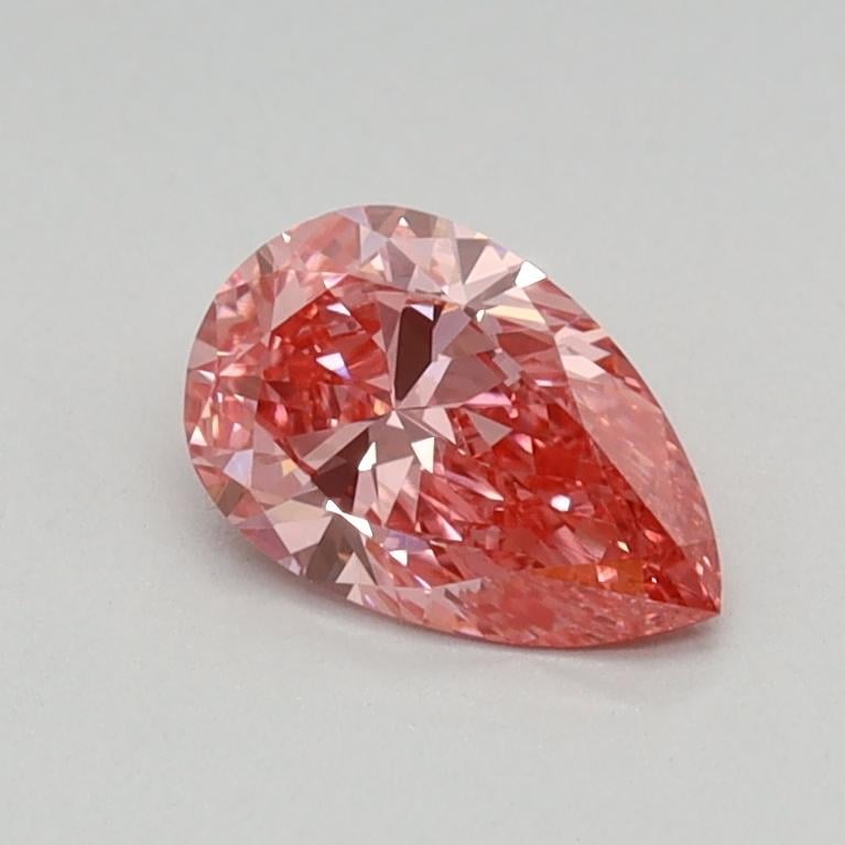 0.43 Ct. Fancy Vivid Pink Pear Lab Grown Diamond