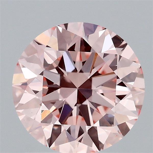 1.51 Ct. Fancy Pink Round Lab Grown Diamond