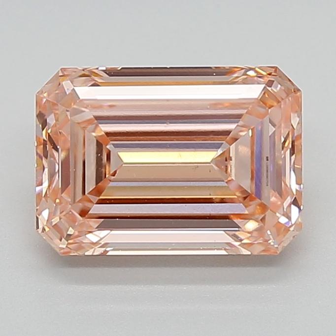3.02 Ct. Fancy Intense  Pink Emerald Lab Grown Diamond