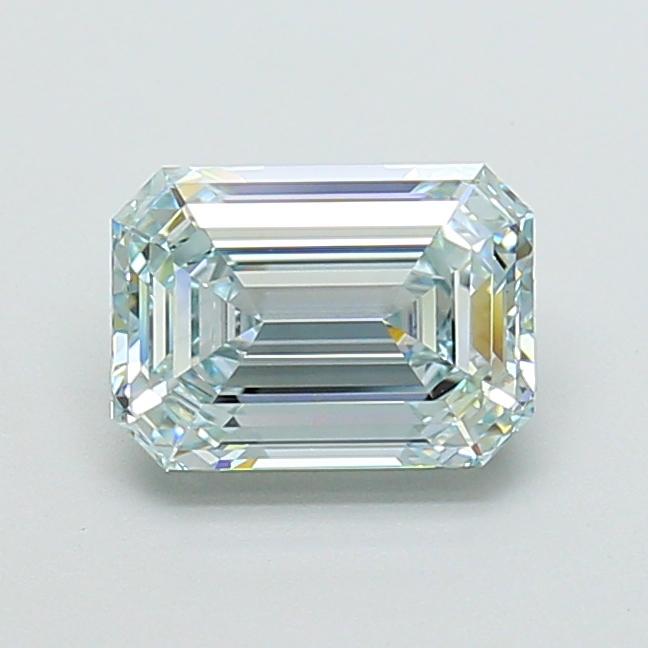 2.19 Ct. Fancy Fancy Green Emerald Lab Grown Diamond