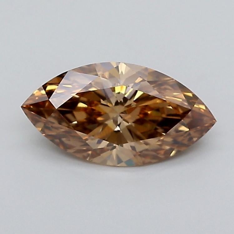 1.05 Ct. Fancy  Brown Marquise Lab Grown Diamond
