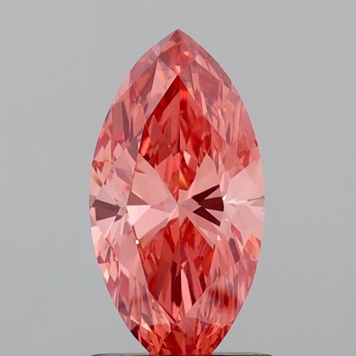 0.97 Ct. Fancy Vivid Pink Marquise Lab Grown Diamond