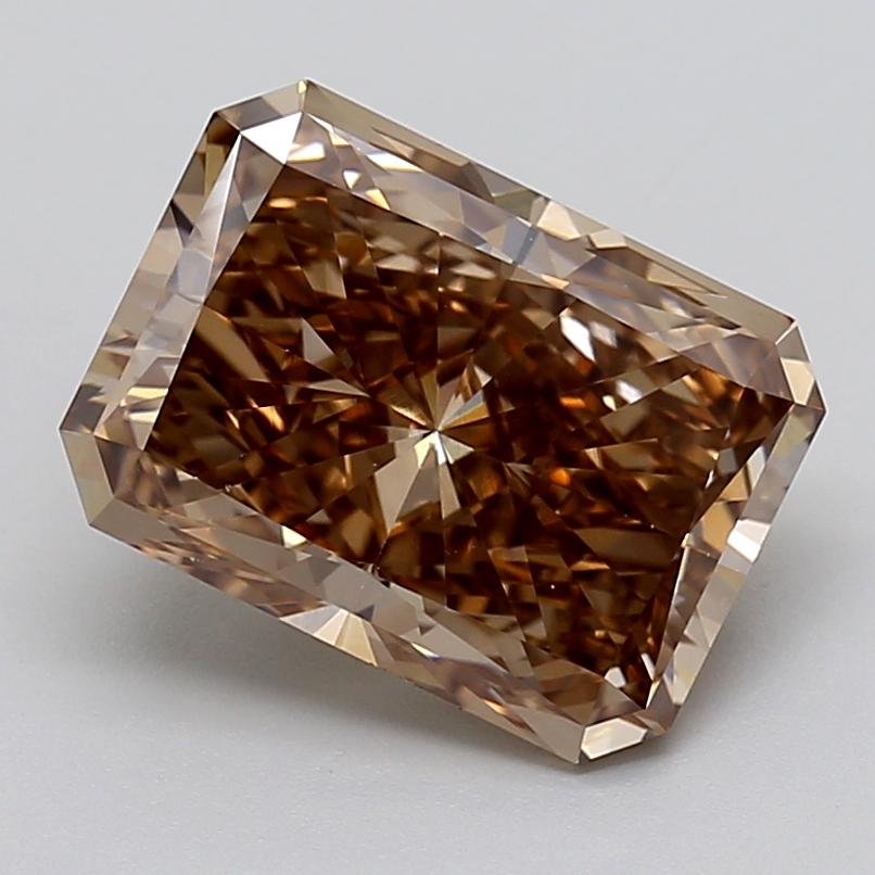 5.05 Ct. Fancy  Brown Radiant Lab Grown Diamond