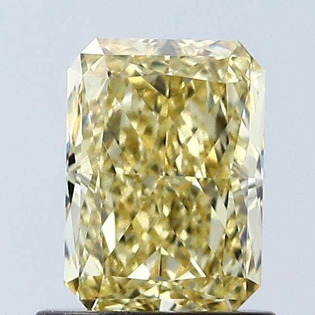 1.06 Ct. Fancy Vivid Yellow Radiant Lab Grown Diamond
