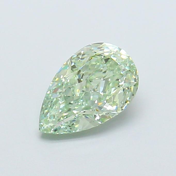1.07 Ct. Fancy Intense Green Pear Lab Grown Diamond
