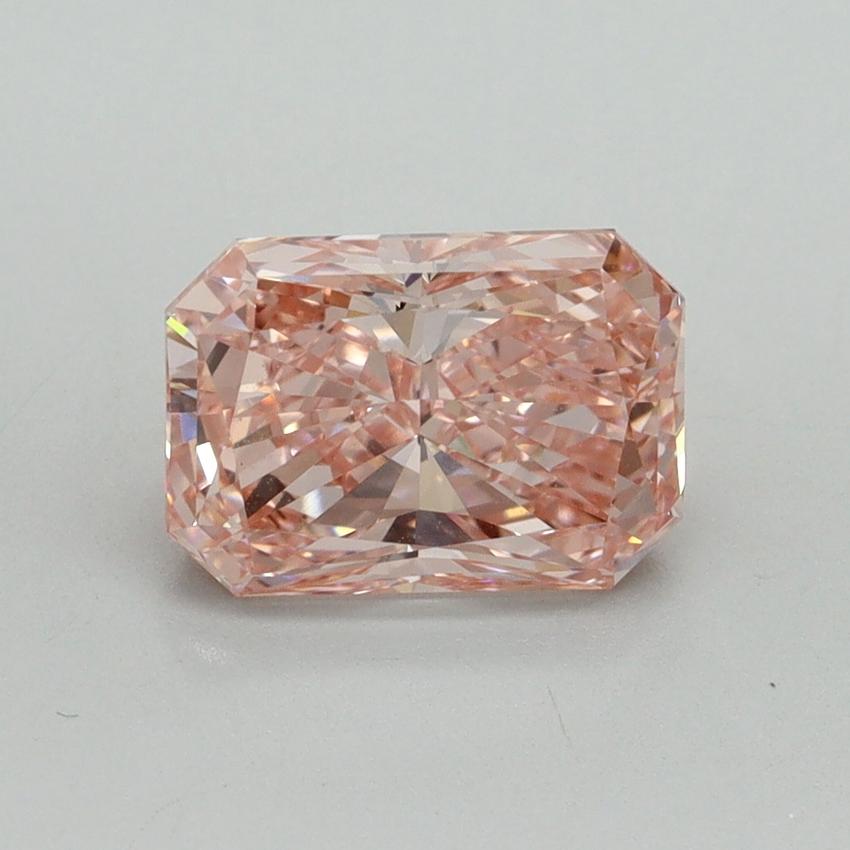 1.75 Ct. Fancy Vivid Pink Radiant Lab Grown Diamond