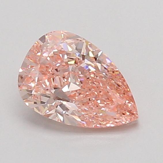0.98 Ct. Fancy Vivid Pink Pear Lab Grown Diamond