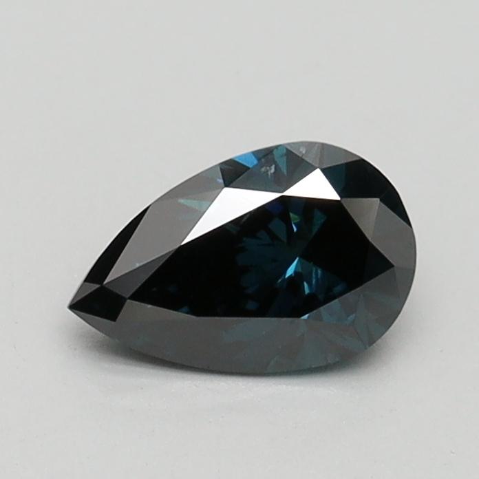0.51 Ct. Fancy Deep Blue Pear Lab Grown Diamond