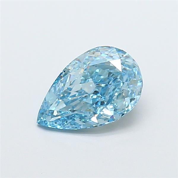 1.20 Ct. Fancy Vivid Blue Pear Lab Grown Diamond