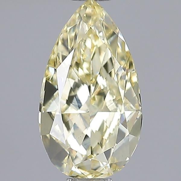 1.00 Ct. Fancy Intense  Yellow Pear Lab Grown Diamond