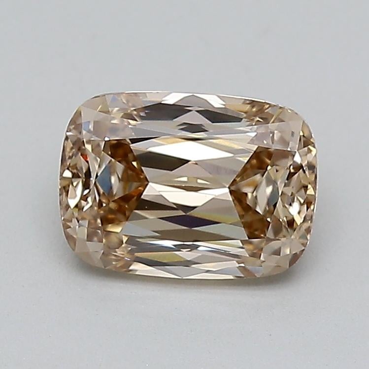 1.04 Ct. Light  Brown Cushion Lab Grown Diamond