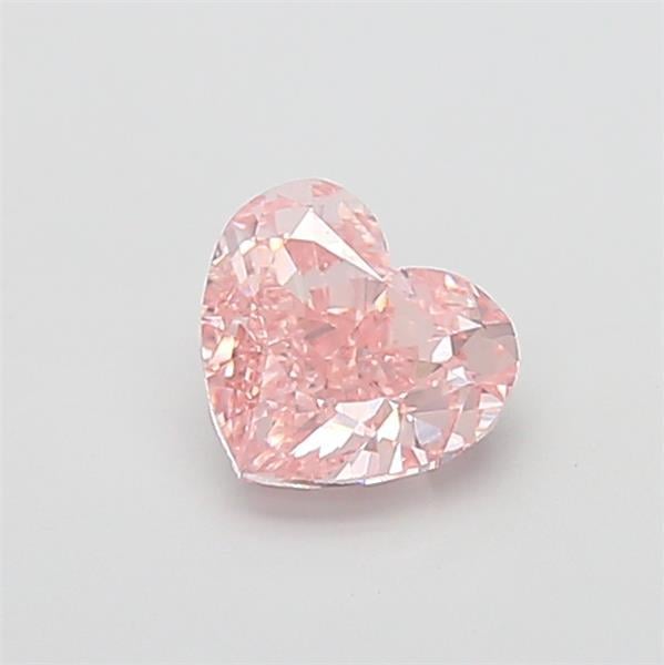 1.67 Ct. Fancy Intense Pink Heart Lab Grown Diamond