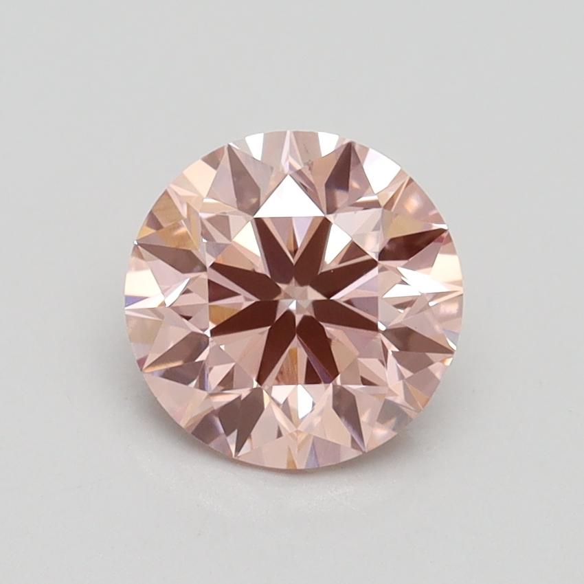 1.30 Ct. Fancy Intense Pink Round Lab Grown Diamond