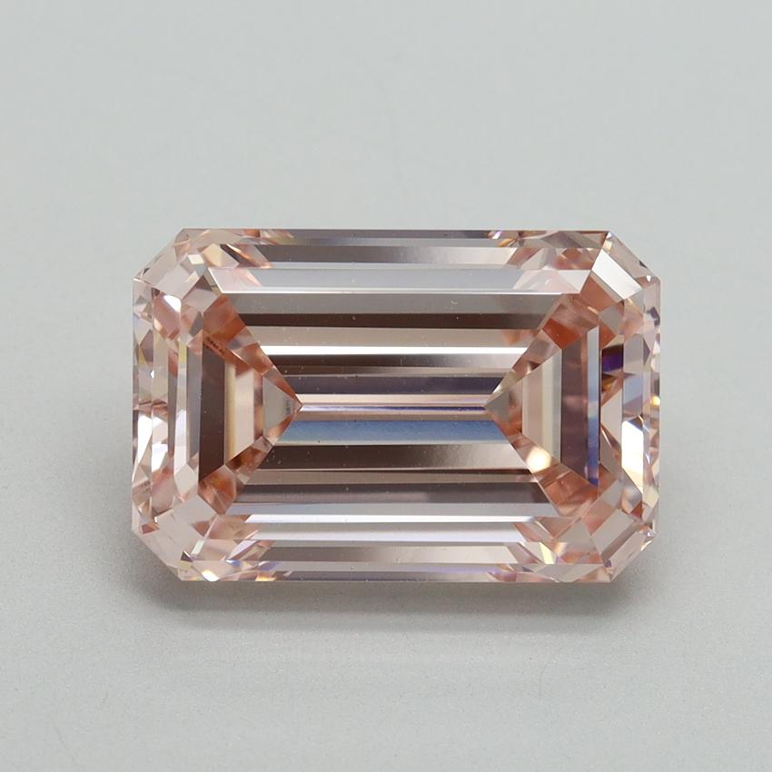 5.11 Ct. Fancy Intense Pink Emerald Lab Grown Diamond