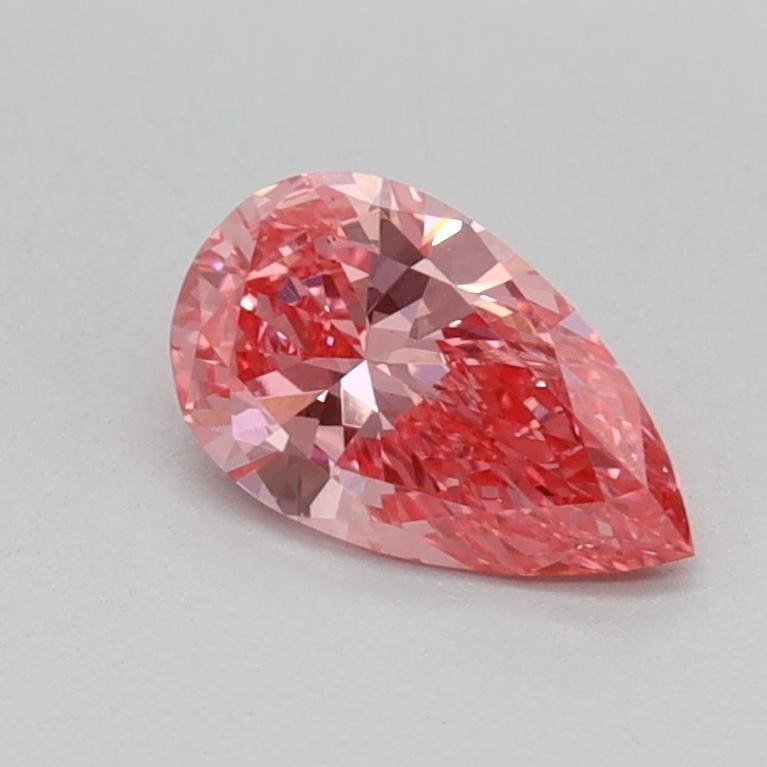 0.43 Ct. Fancy Vivid Pink Pear Lab Grown Diamond
