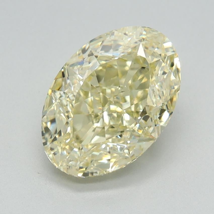 1.81 Ct. Fancy Yellow Oval Lab Grown Diamond