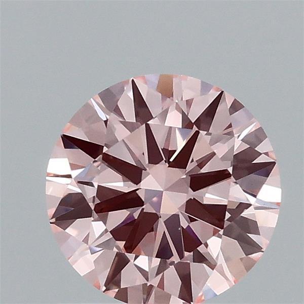 1.01 Ct. Fancy Intense Pink Round Lab Grown Diamond