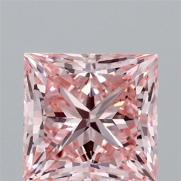 2.04 Ct. Fancy Intense Pink Princess Lab Grown Diamond