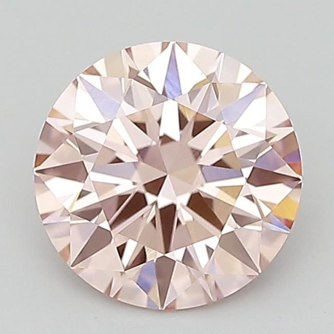 1.55 Ct. Fancy Intense  Pink Round Lab Grown Diamond