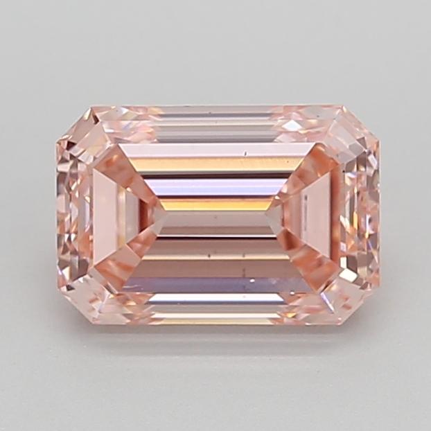 2.01 Ct. Fancy Intense  Pink Emerald Lab Grown Diamond