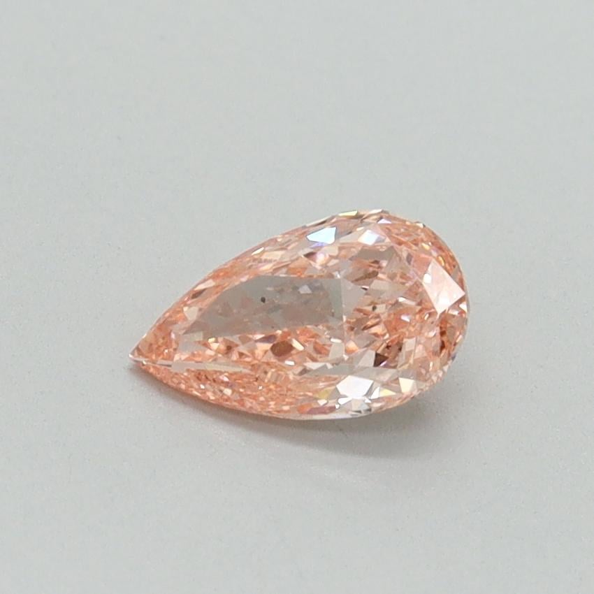 0.46 Ct. Fancy Vivid Pink Pear Lab Grown Diamond