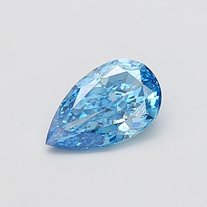 1.00 Ct. Fancy Vivid  Blue Pear Lab Grown Diamond