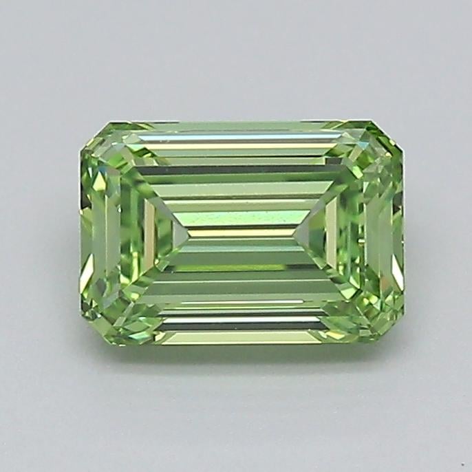 1.00 Ct. Fancy Vivid  Green Emerald Lab Grown Diamond