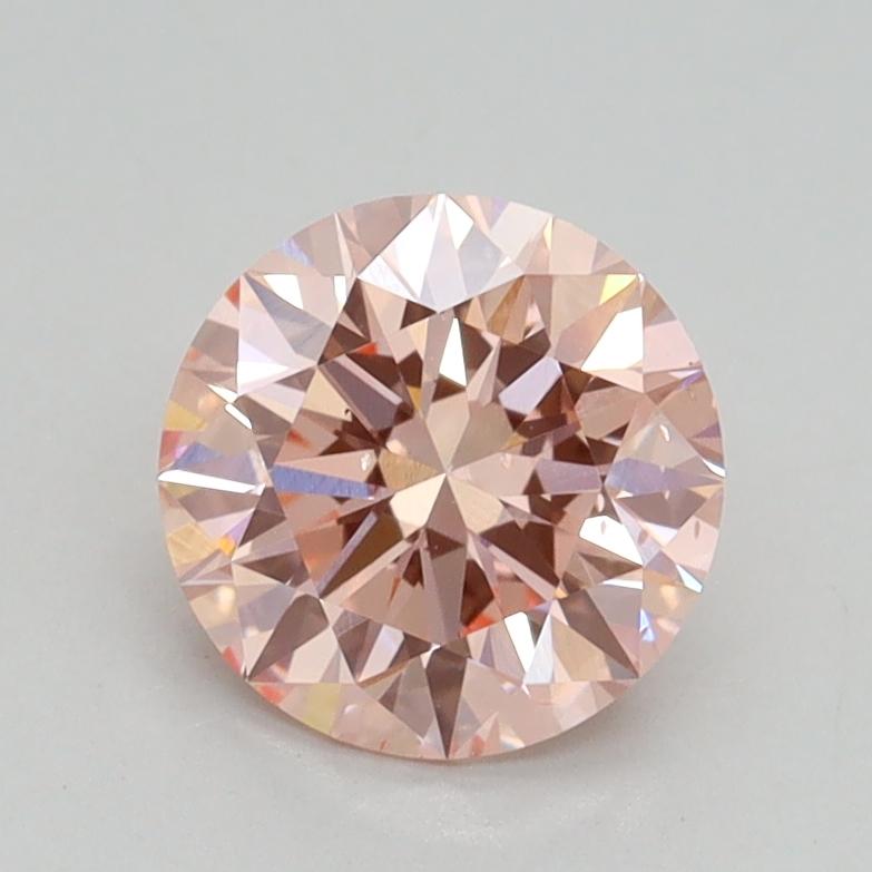 1.20 Ct. Fancy Intense Pink Round Lab Grown Diamond