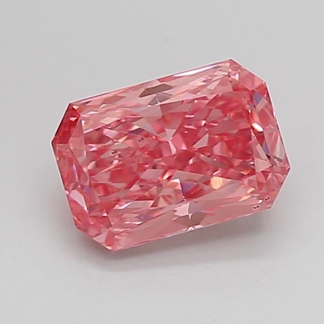 2.01 Ct. Fancy Vivid Pink Radiant Lab Grown Diamond