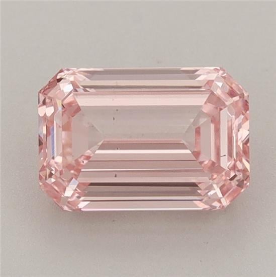 1.57 Ct. Fancy Intense Pink Emerald Lab Grown Diamond