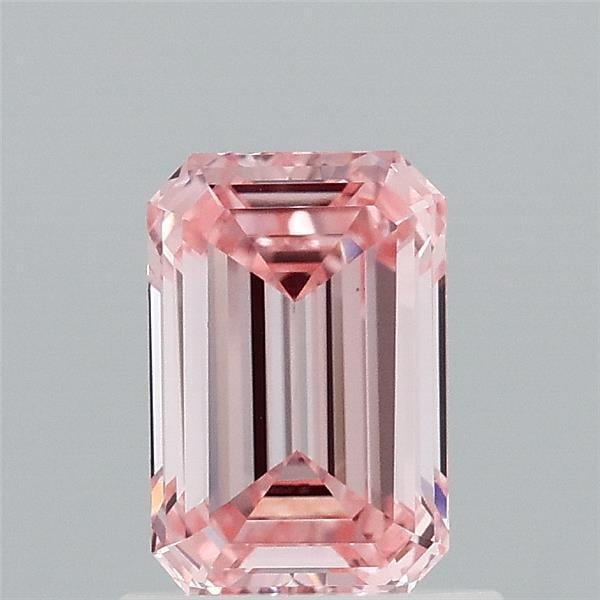 0.93 Ct. Fancy Intense Pink Emerald Lab Grown Diamond