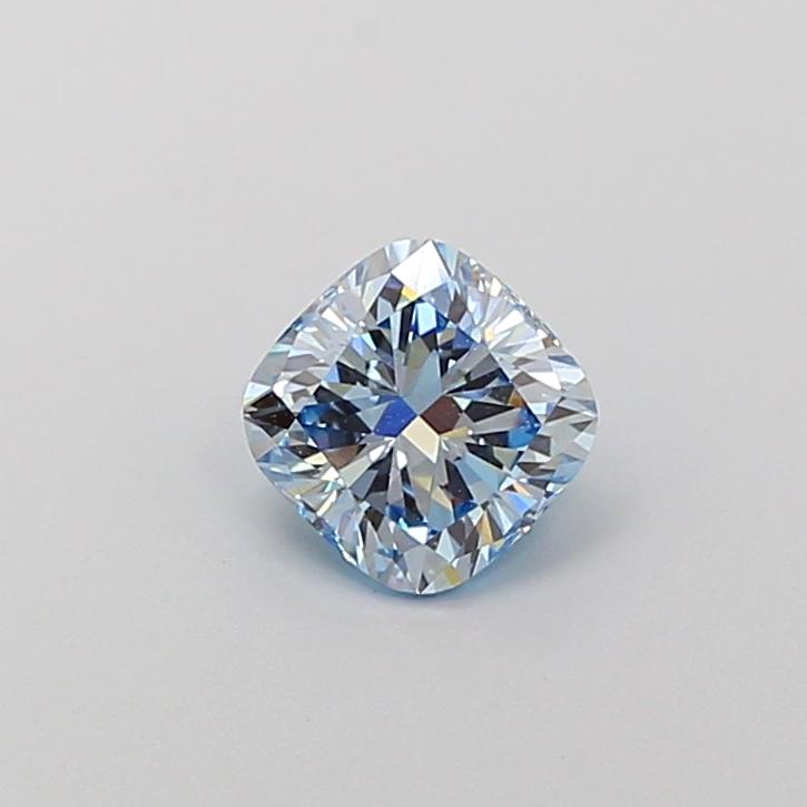 1.07 Ct. Fancy Intense Blue Cushion Lab Grown Diamond