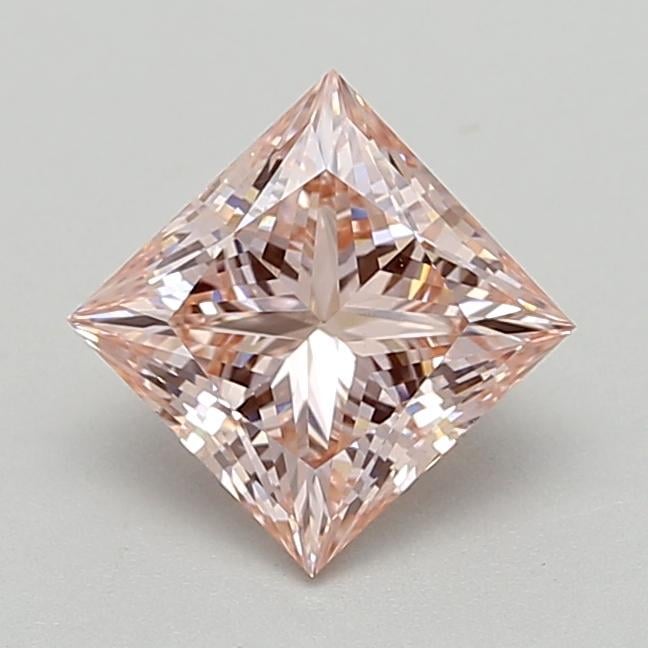 1.45 Ct. Fancy Intense  Pink Princess Lab Grown Diamond