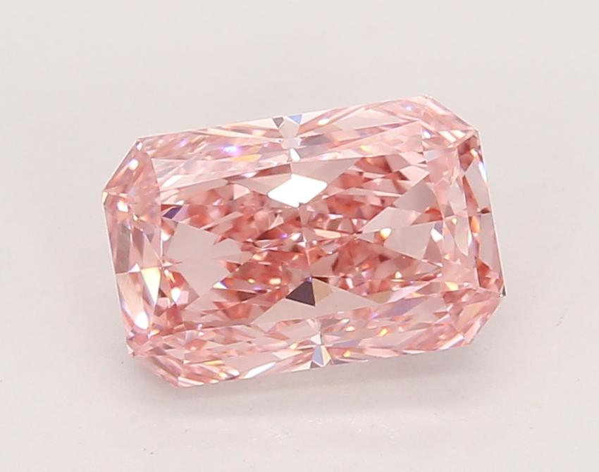 2.13 Ct. Fancy Vivid Pink Radiant Lab Grown Diamond