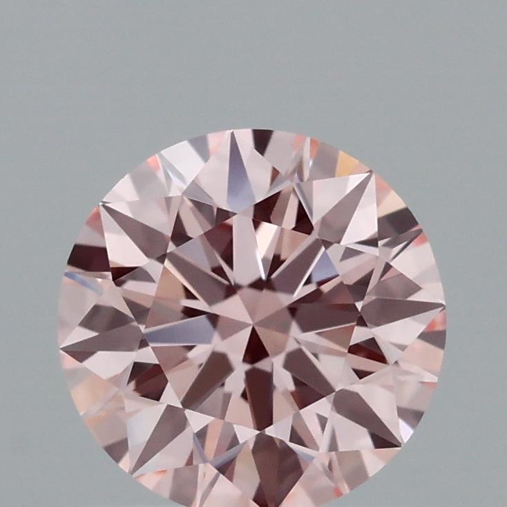 1.11 Ct. Fancy Intense Pink Round Lab Grown Diamond