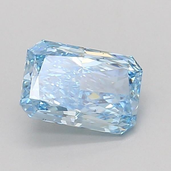 1.07 Ct. Fancy Vivid Blue Radiant Lab Grown Diamond