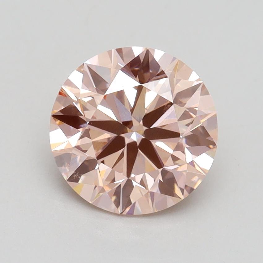 1.70 Ct. Fancy Intense Pink Round Lab Grown Diamond