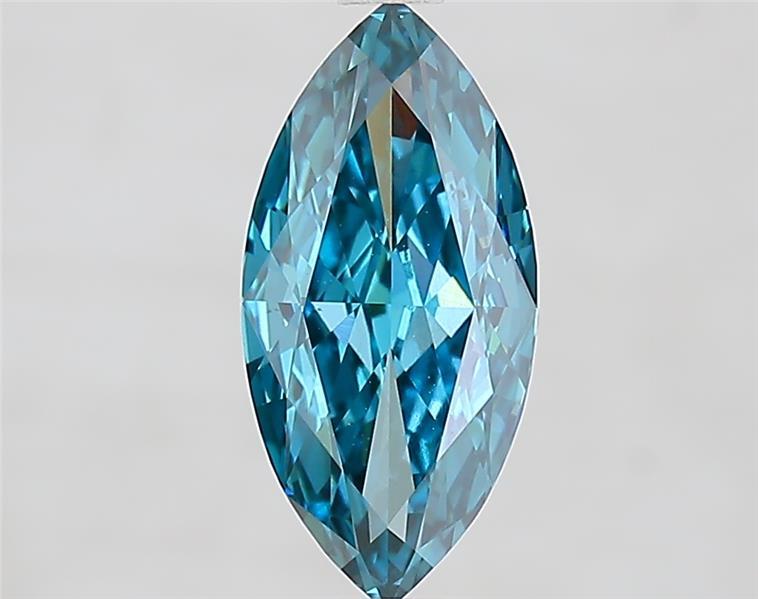 1.70 Ct. Fancy Vivid  Blue Marquise Lab Grown Diamond
