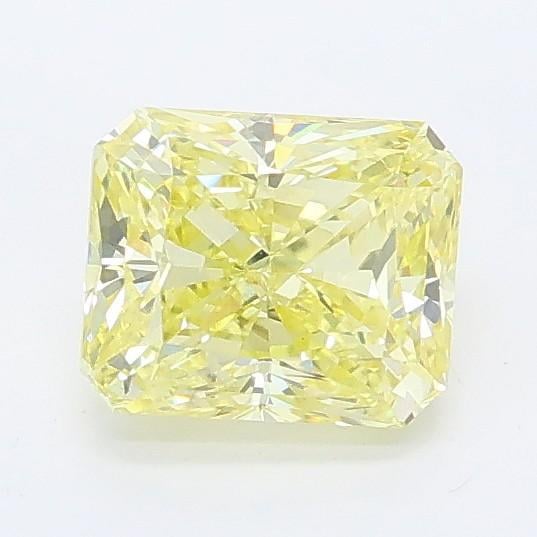 0.97 Ct. Fancy Yellow Radiant Lab Grown Diamond