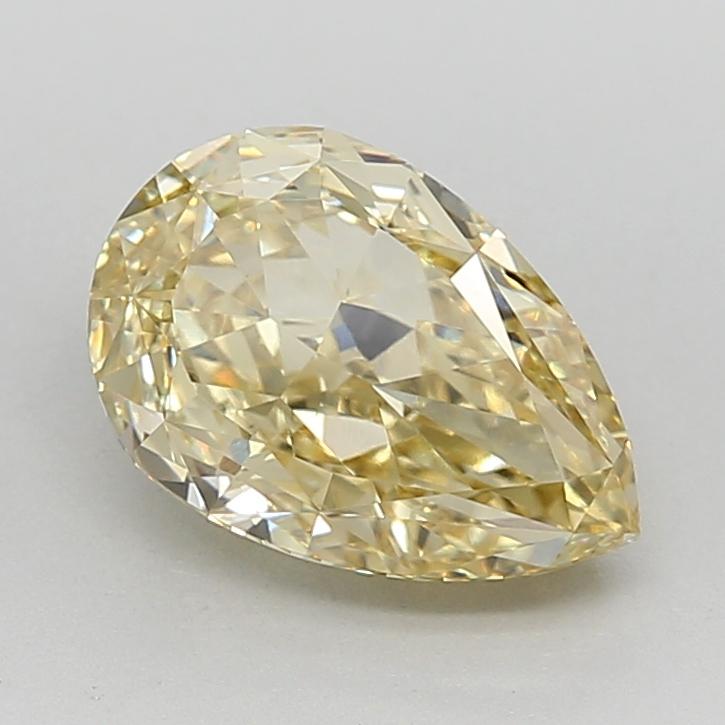 2.33 Ct. Fancy Intense Yellow Pear Lab Grown Diamond