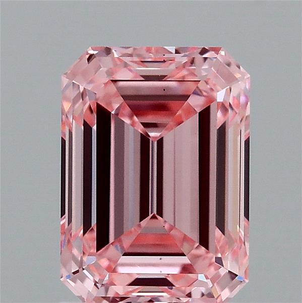 1.93 Ct. Fancy Vivid Pink Emerald Lab Grown Diamond