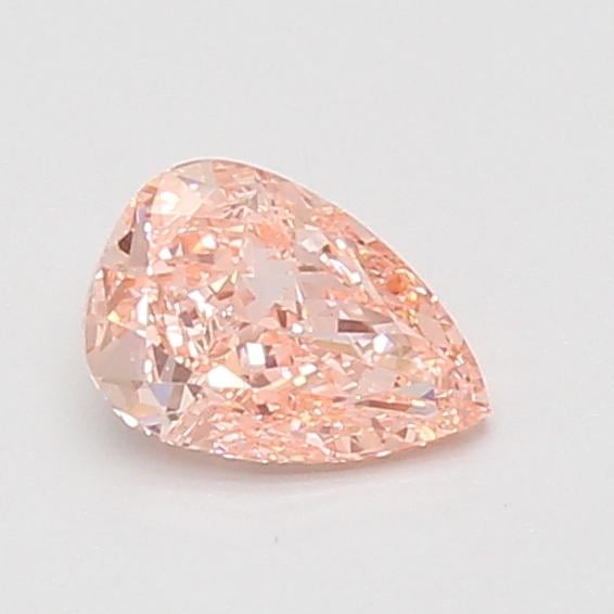 0.64 Ct. Fancy Vivid Pink Pear Lab Grown Diamond