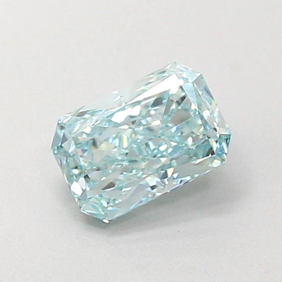 0.78 Ct. Fancy Fancy Green Radiant Lab Grown Diamond