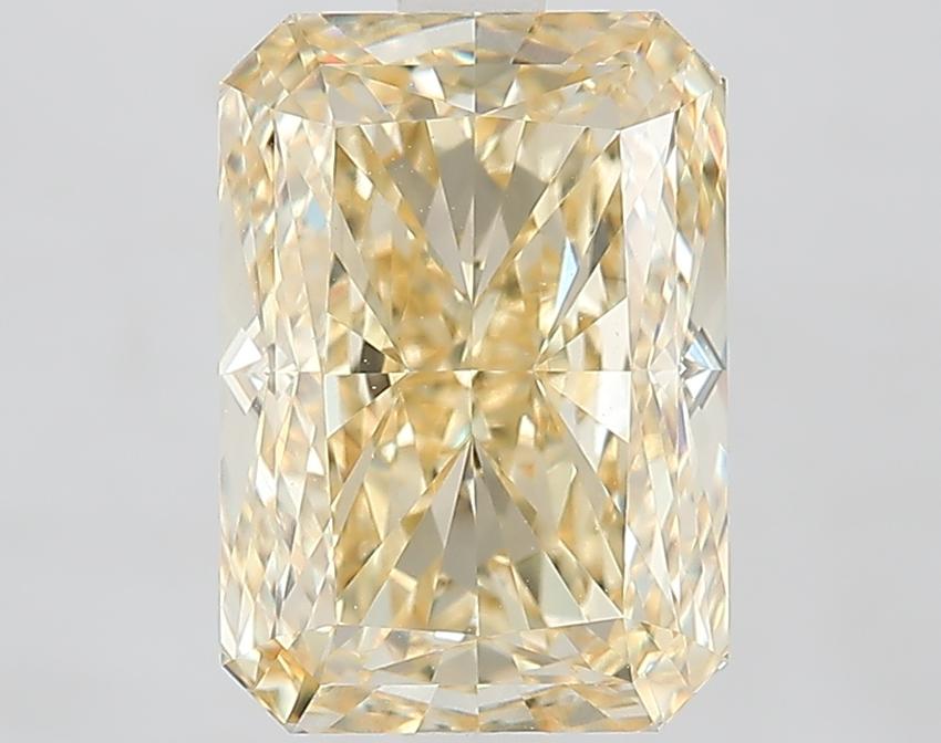 4.02 Ct. Fancy Yellow Radiant Lab Grown Diamond