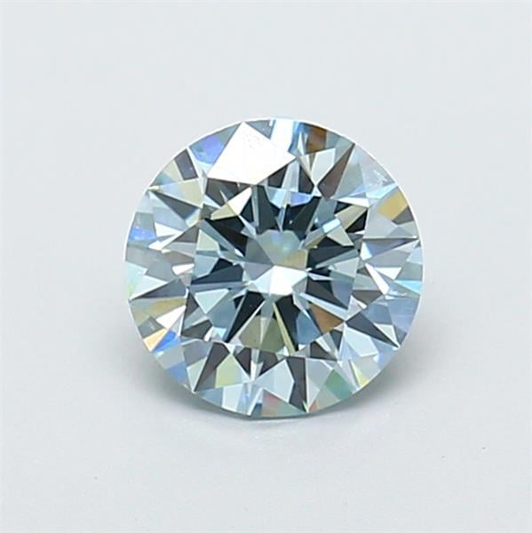 1.05 Ct. Fancy Intense Blue Round Lab Grown Diamond