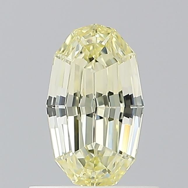 0.70 Ct. Fancy Light  Yellow Oval Diamond