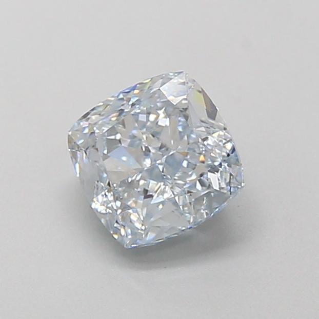 1.16 Ct. Fancy Light  Blue Cushion Lab Grown Diamond