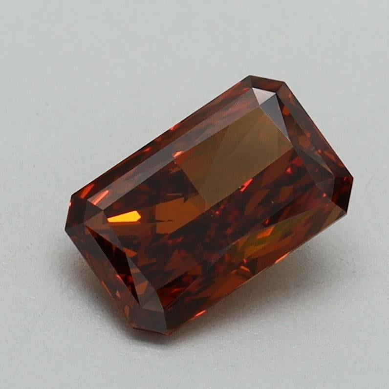 1.04 Ct. Fancy Vivid Orange Radiant Lab Grown Diamond