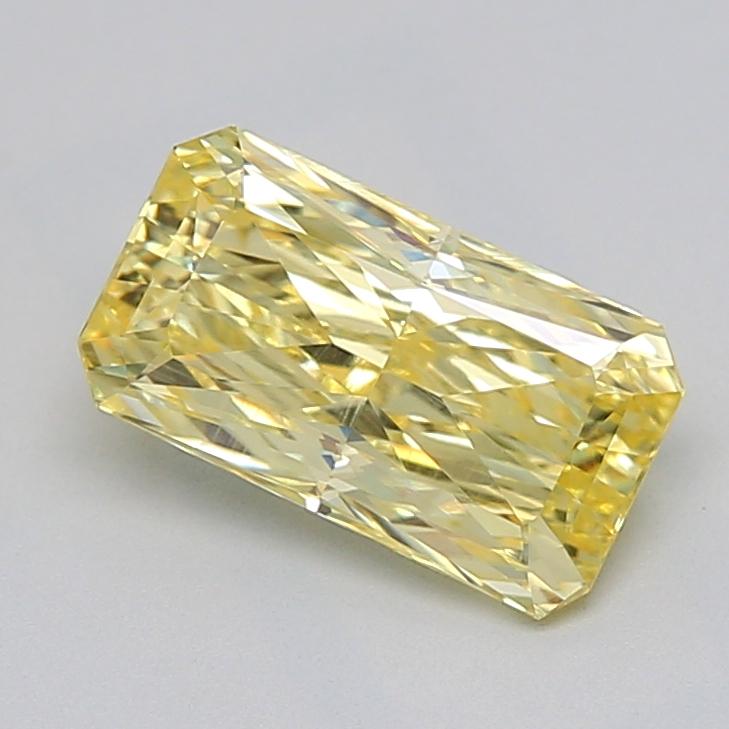 1.51 Ct. Fancy Intense  Yellow Radiant Lab Grown Diamond